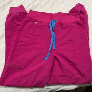 High waisted Rasberry Sorbet Joggers